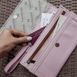 Travel Wallet Leather - Thandana UK