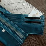 Travel Wallet Leather - Thandana UK