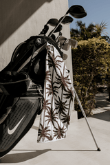 Turkish Terry Golfbag Towel | White - Thandana UK