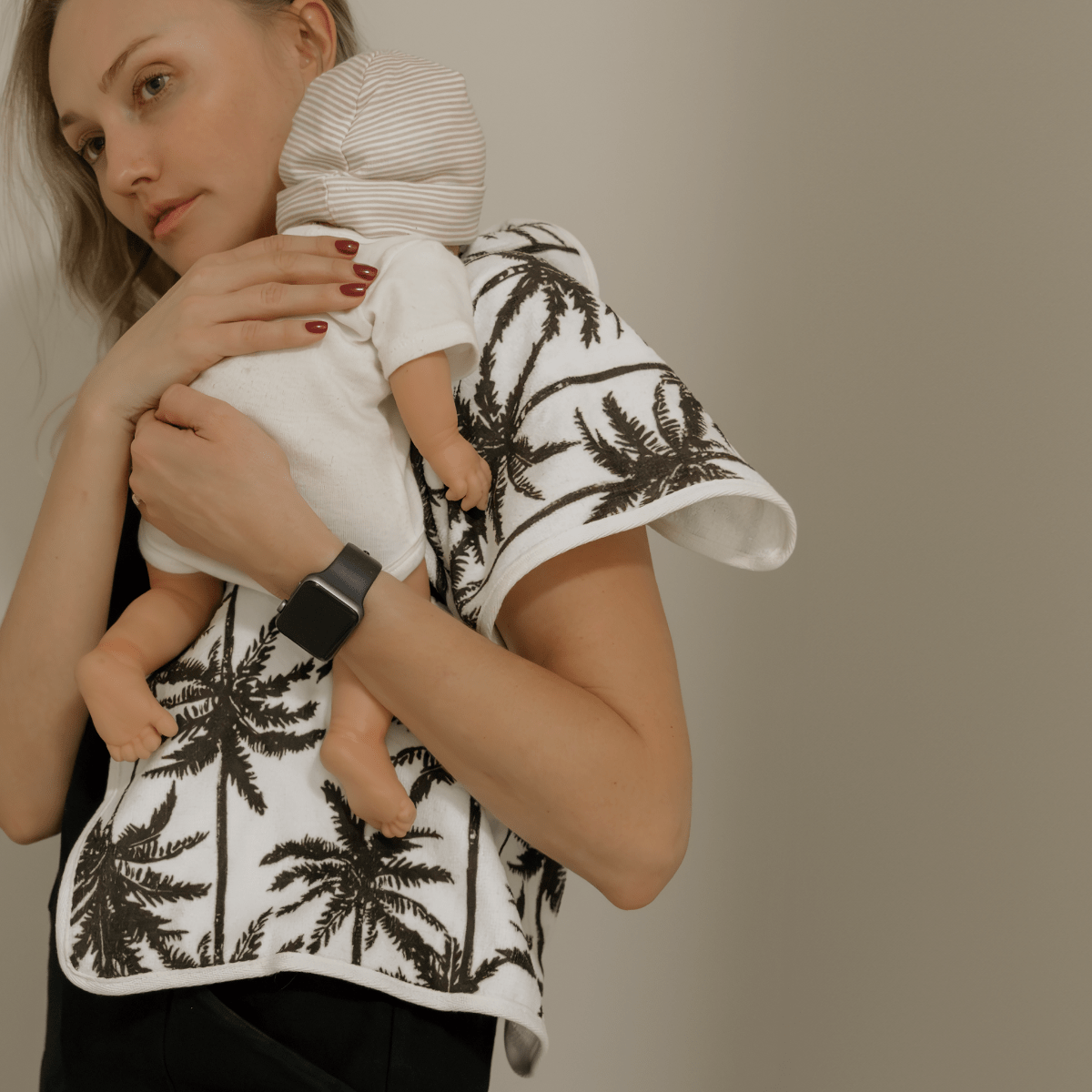Turkish Terry Towel Baby Bib - Thandana UK