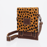 Urban Cellphone Sling Faux printed Fur Leather - Thandana UK