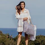 Utility Shopper Bag Laminated Fabric - Thandana UK