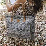 Utility Shopper Bag Laminated Fabric - Thandana UK