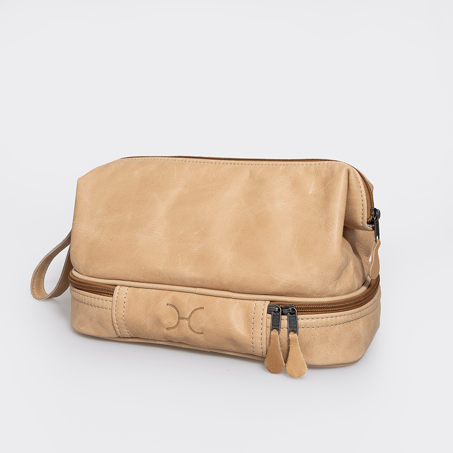 Wash Bag Unisex Leather - Thandana UK