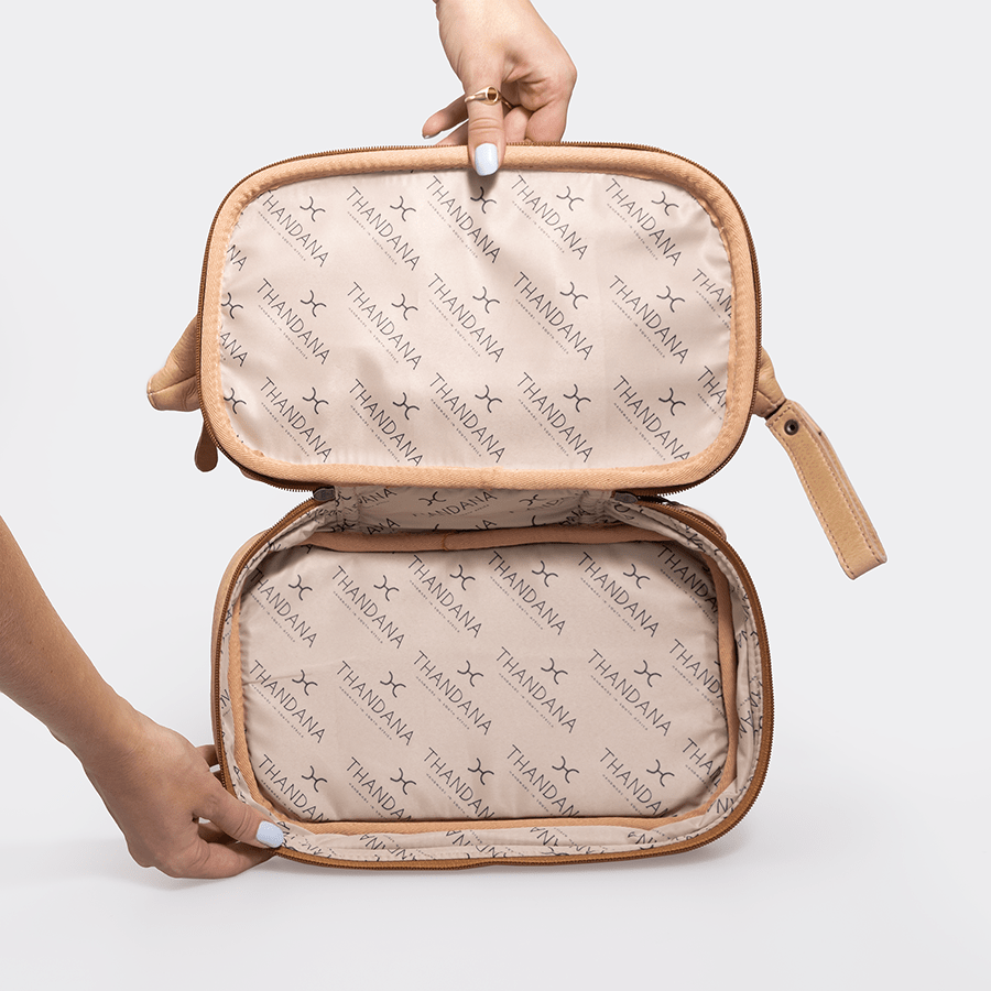 Wash Bag Unisex Leather - Thandana UK