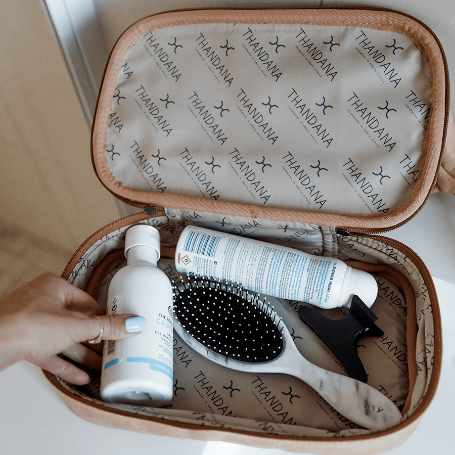 Wash Bag Unisex Leather - Thandana UK