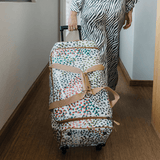 Wheelie Travel Bag Laminated Fabric - Thandana UK