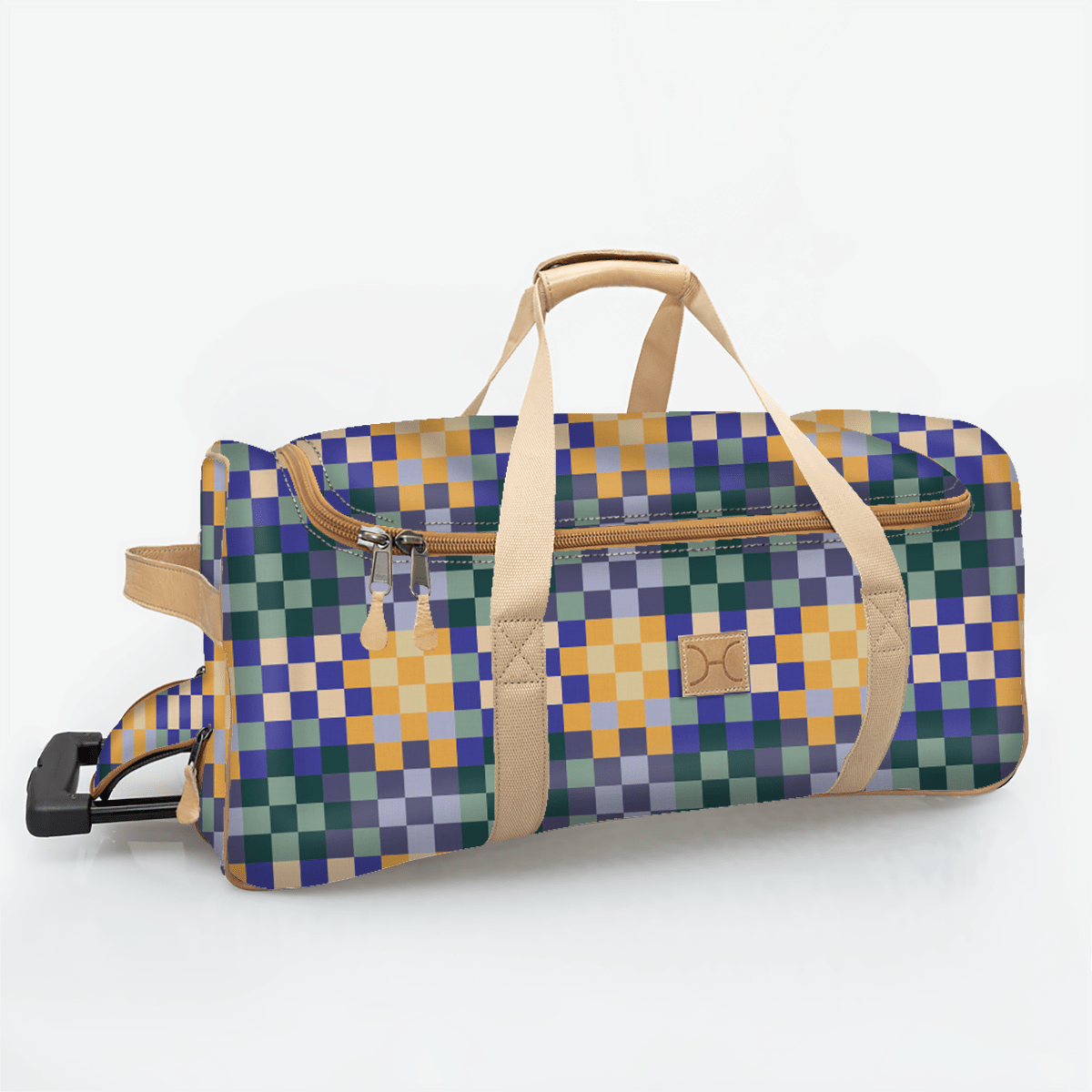 Wheelie Travel Bag Laminated Fabric - Thandana UK