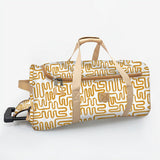 Wheelie Travel Bag Laminated Fabric - Thandana UK