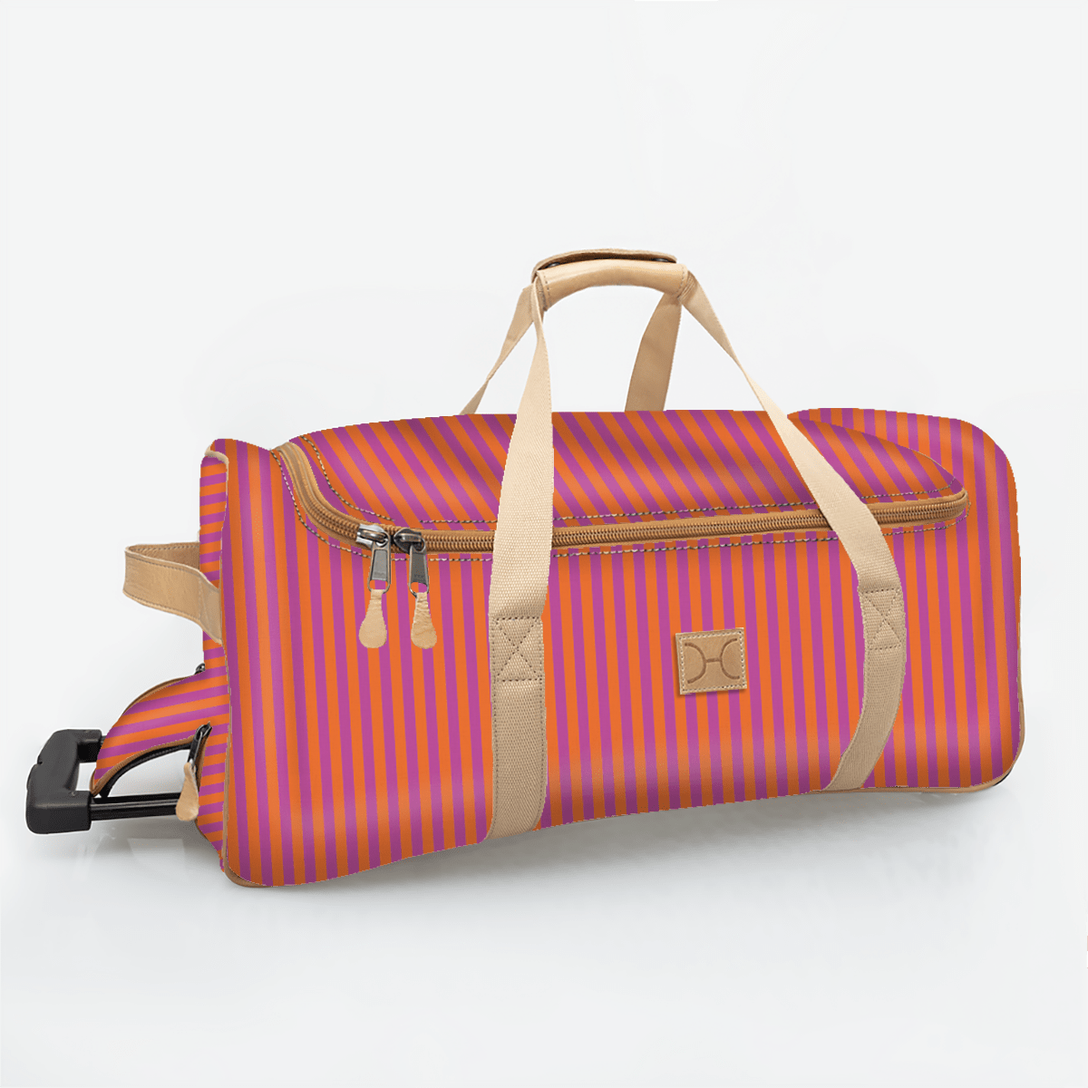 Wheelie Travel Bag Laminated Fabric - Thandana UK