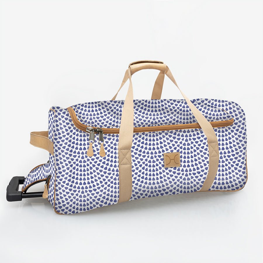 Wheelie Travel Bag Laminated Fabric - Thandana UK