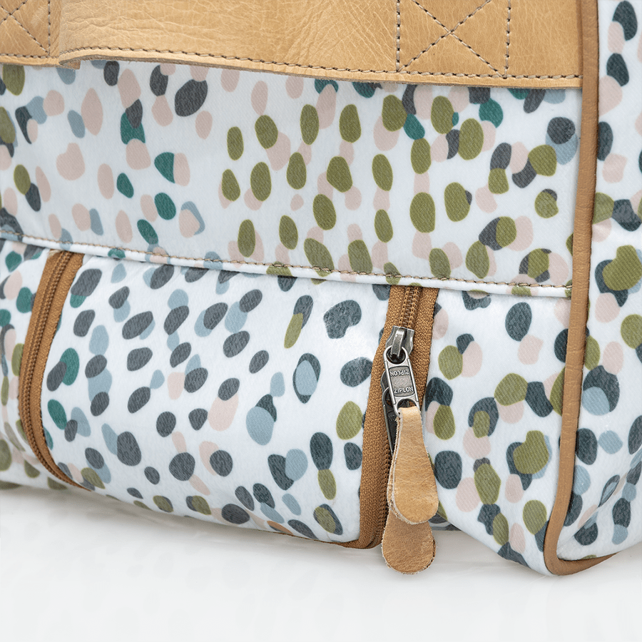Wheelie Travel Bag Laminated Fabric - Thandana UK