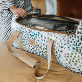 Wheelie Travel Bag Laminated Fabric - Thandana UK