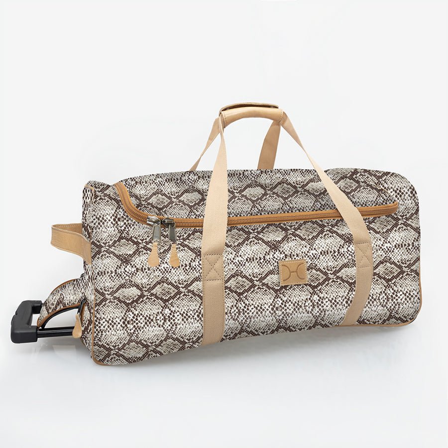 Wheelie Travel Bag Laminated Fabric - Thandana UK