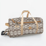 Wheelie Travel Bag Laminated Fabric - Thandana UK