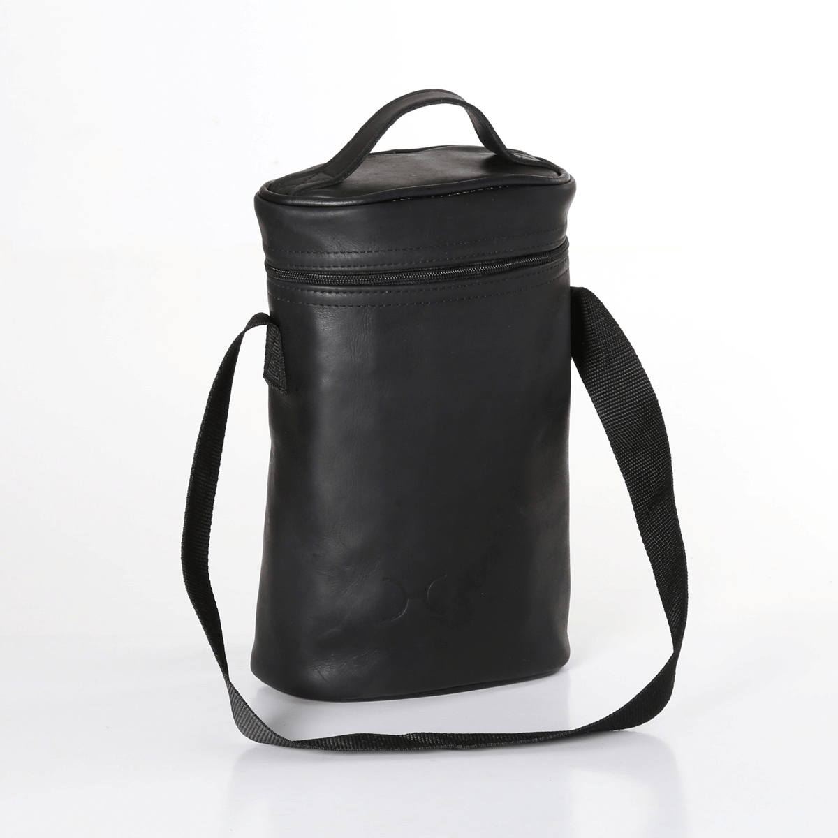 Wine Cooler Double Carry Bag Leather - Thandana UK