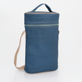 Wine Cooler Double Carry Bag Leather - Thandana UK