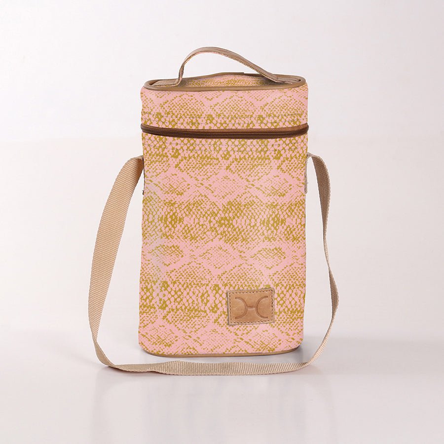 Wine Cooler Double Carry Laminated Fabric - Thandana UK