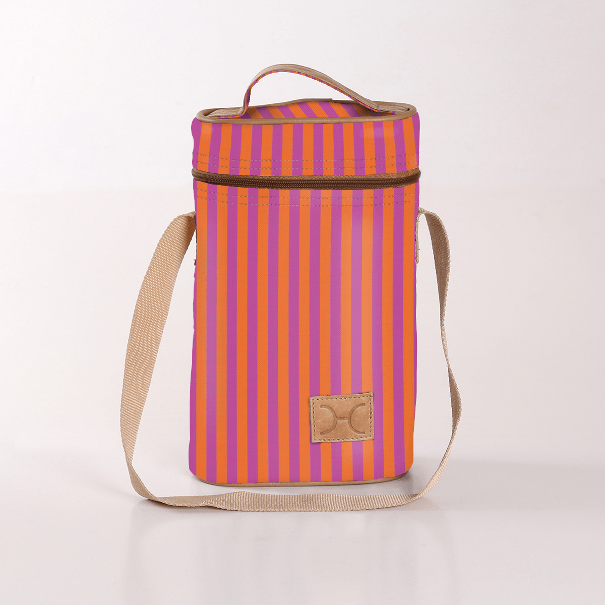 Wine Cooler Double Carry Laminated Fabric - Thandana UK