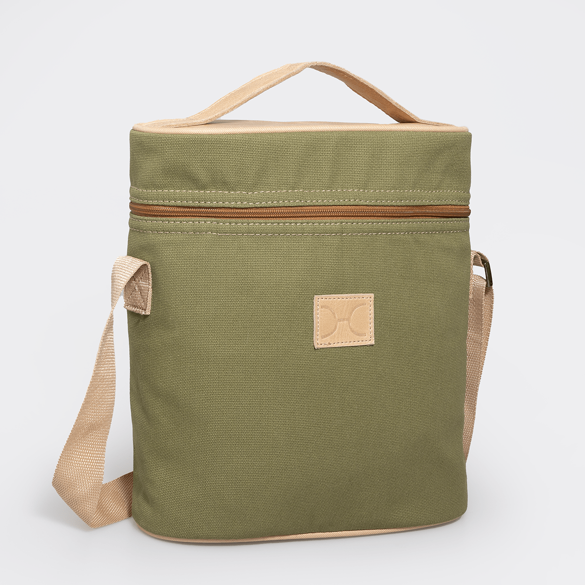 Wine Cooler Jumbo Canvas & Leather - Thandana UK