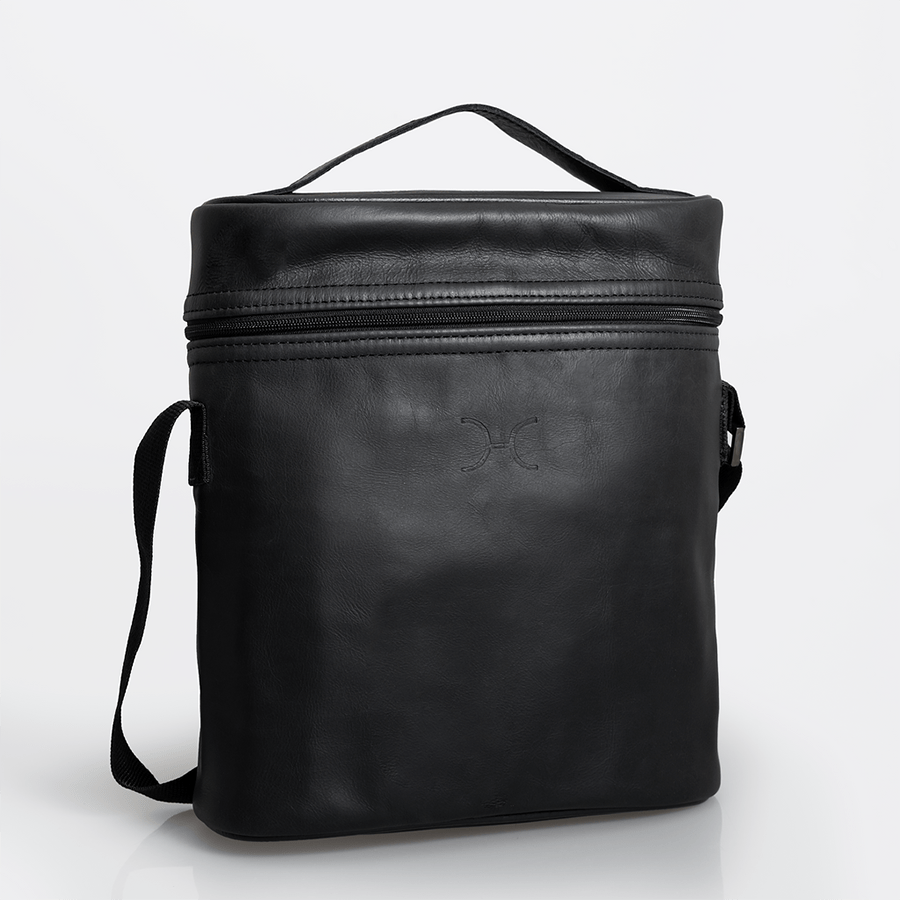 Wine Cooler Jumbo Carry Bag Leather - Thandana UK