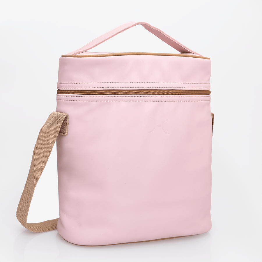 Wine Cooler Jumbo Carry Bag Leather - Thandana UK