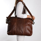 Women's Cabin Luggage Bag Leather - Thandana UK