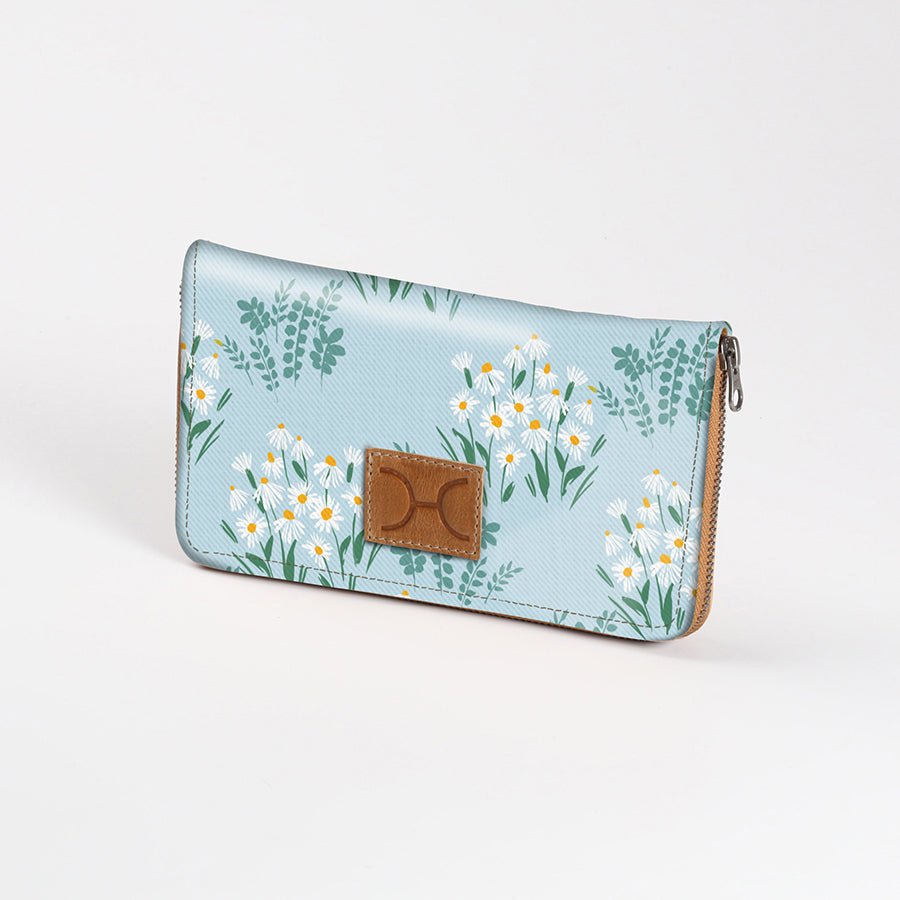 Women's Large Wallet Laminated Fabric - Thandana UK