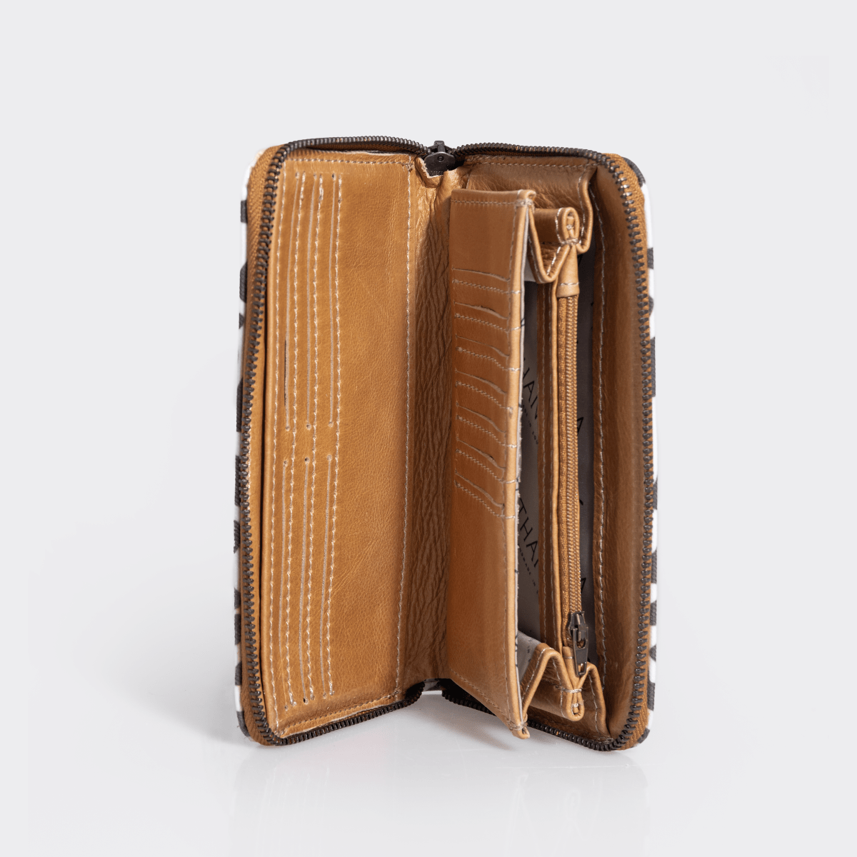 Women's Large Wallet Laminated Fabric - Thandana UK
