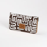 Women's Large Wallet Laminated Fabric - Thandana UK