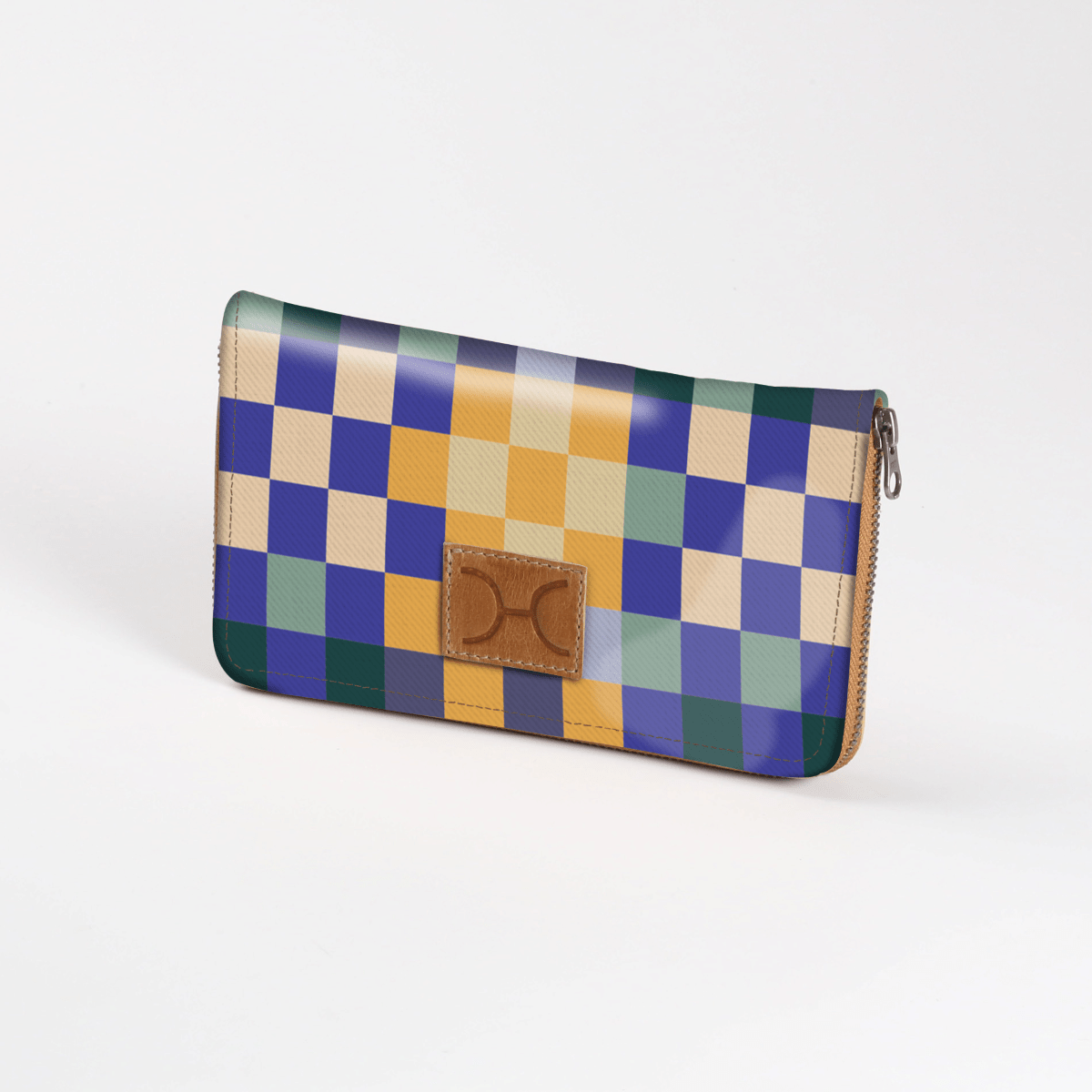 Women's Large Wallet Laminated Fabric - Thandana UK