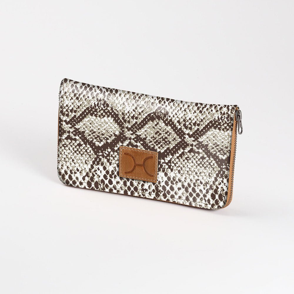 Women's Large Wallet Laminated Fabric - Thandana UK